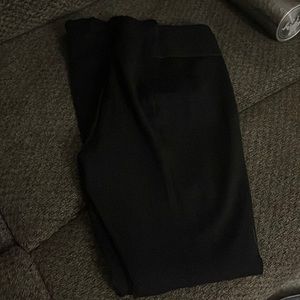 Black pants with stretch